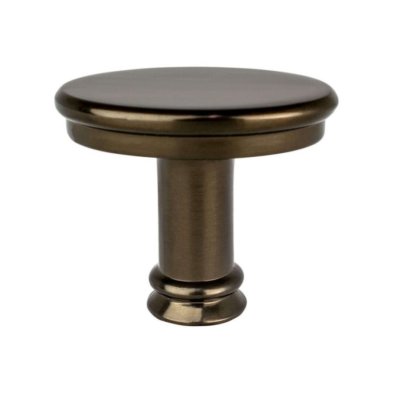 1-7/16" Dierdra Round Knob, Toasted Bronze