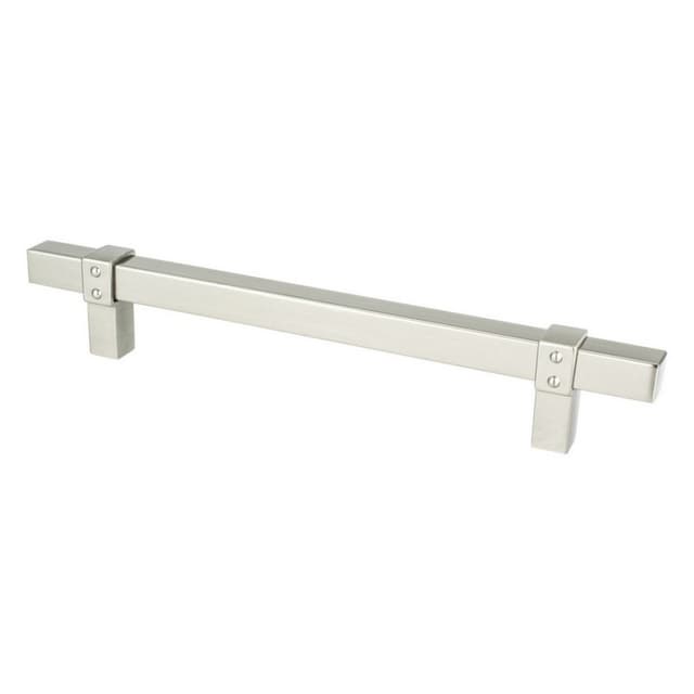 6-5/16" Rivet Rebel Handle Pull, Brushed Nickel