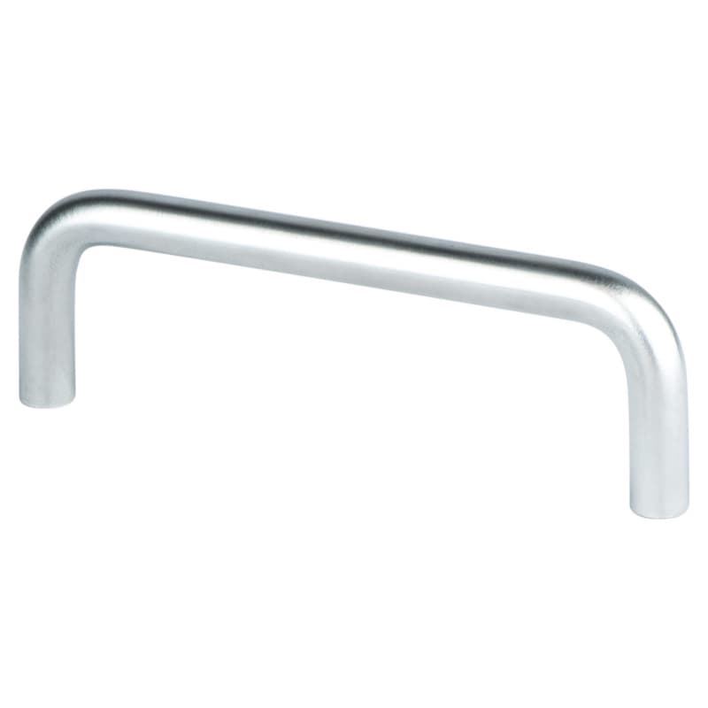 3-1/2" Zurich Wire Pull, Brushed Chrome