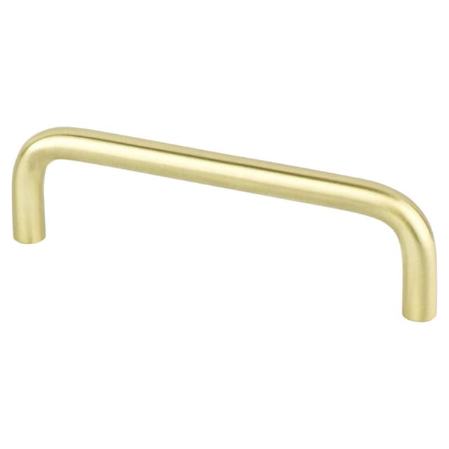 4" Zurich Wire Pull, Satin Brass, 4-5/16" Length