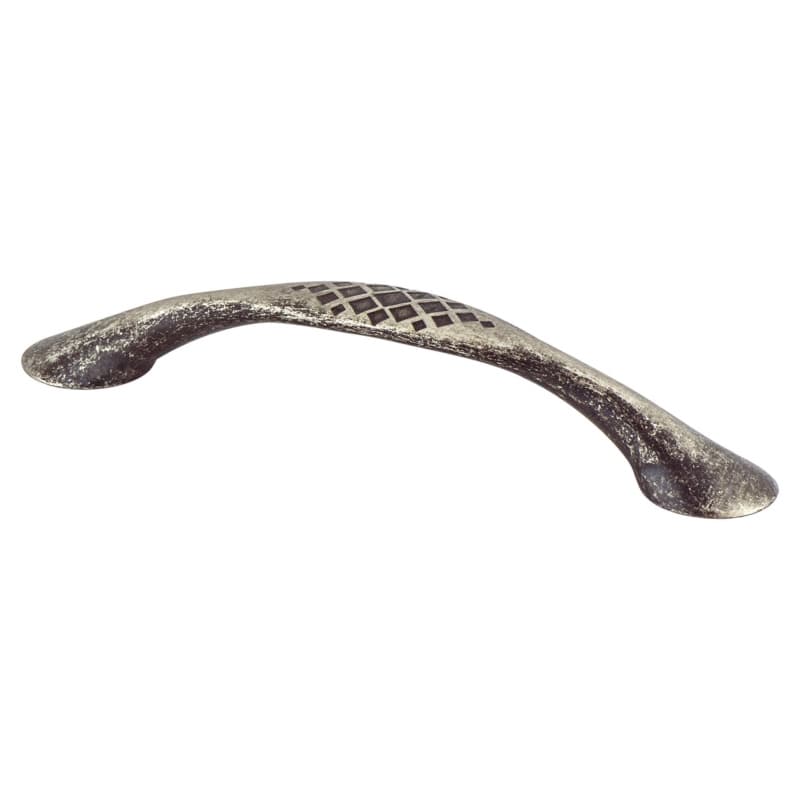 128mm Overture Handle Pull, Rustic Nickel