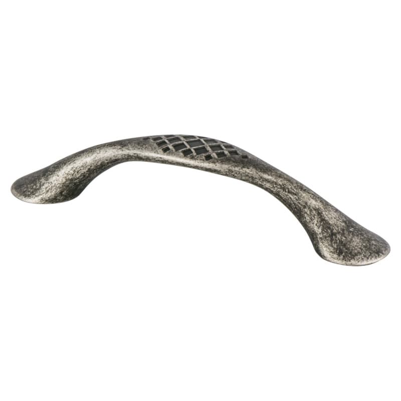 96mm Overture Handle Pull, Rustic Nickel