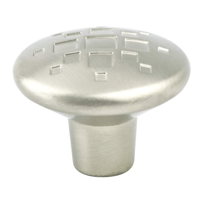 34mm Overture Round Knob, Brushed Nickel