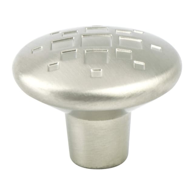 34mm Overture Round Knob, Brushed Nickel