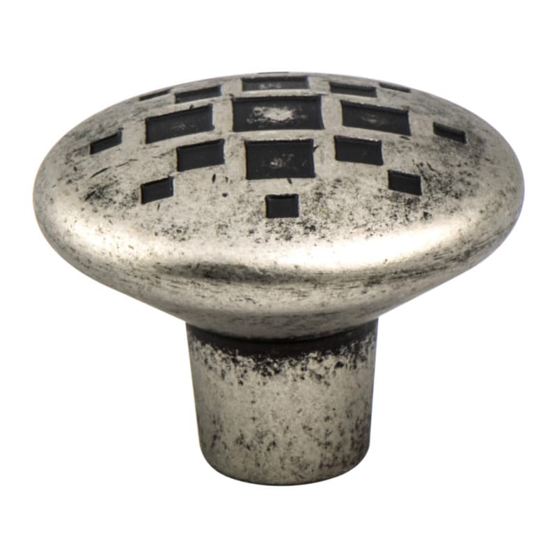34mm Overture Round Knob, Rustic Nickel
