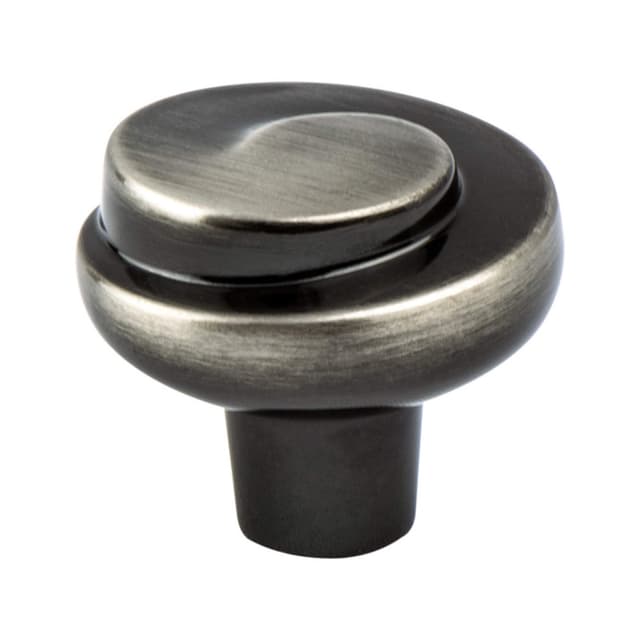 30mm Sonata Round Knob, Rustic Black Nickel