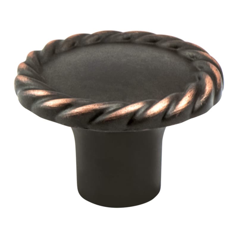 1-3/8" Maestro Classic Twisted Rope Knob, Verona Bronze