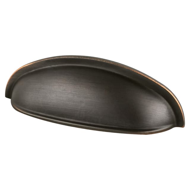 3" Adagio Cup Pull, Verona Bronze