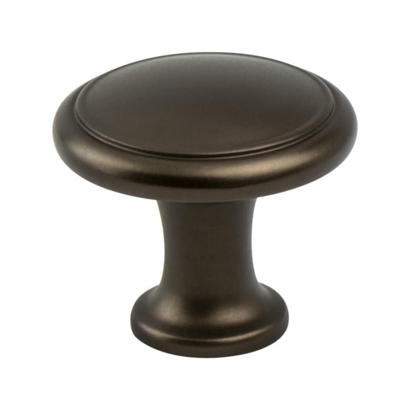 1-1/8" Adagio Round Knob, Oil-Rubbed Bronze