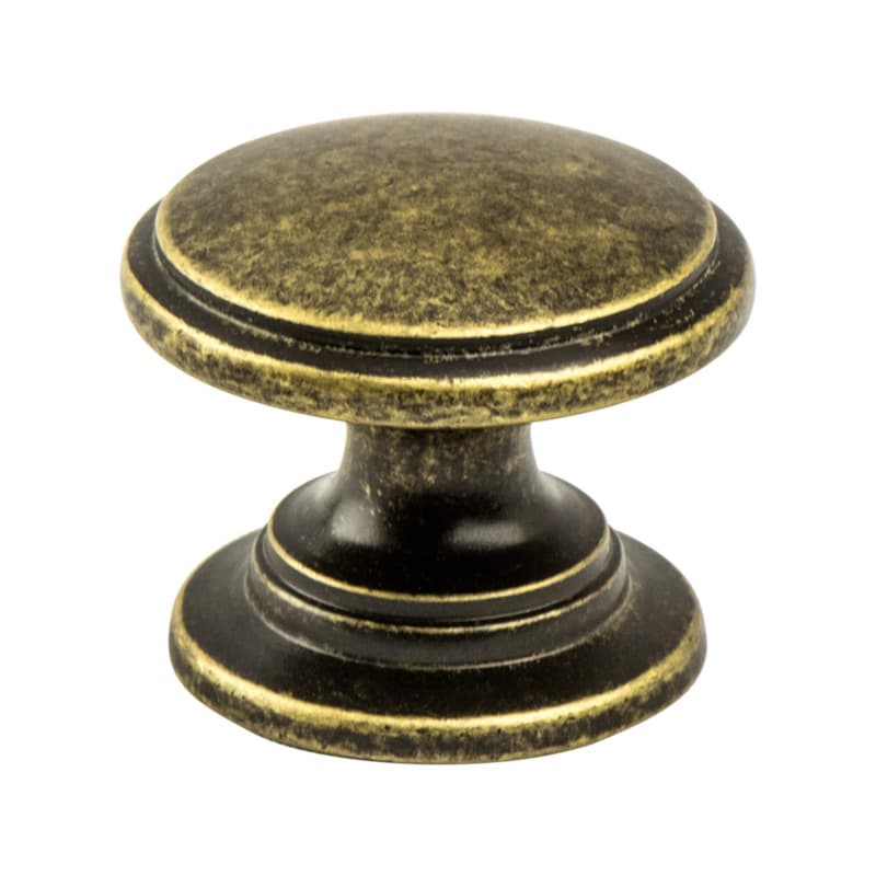 1-3/16" Andante Round Knob, Dull Bronze