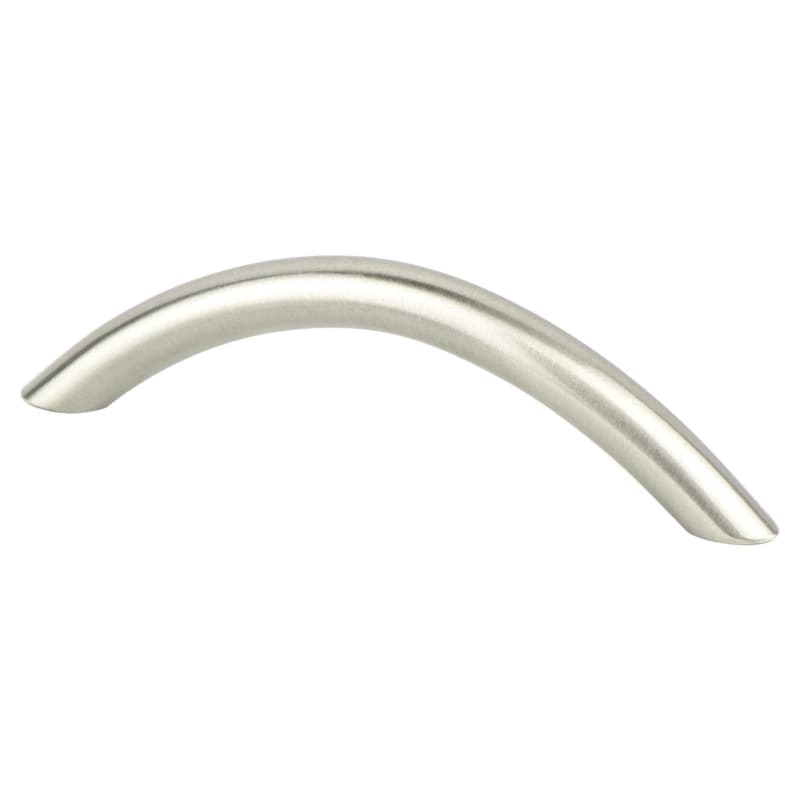 96mm Alto Arch Pull, Brushed Nickel, 4-1/2" Length
