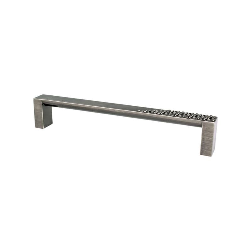 6-5/16" Roque Handle Pull, Vintage Nickel