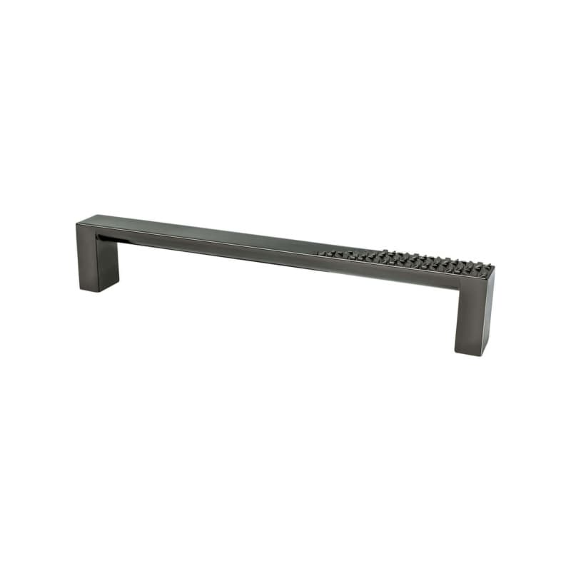 6-5/16" Roque Handle Pull, Black Nickel