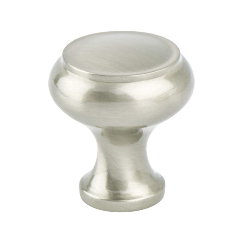 31mm Fort"š Round Knob, Brushed Nickel