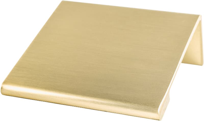 1" Edge Finger Pull, Satin Champagne