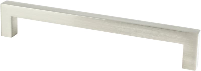 6-5/16" Square Pull, Satin Nickel