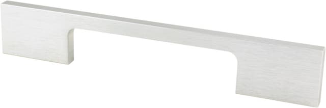 3-25/32" Contemporary Advantage Two Rectangle Pull, Brushed Nickel