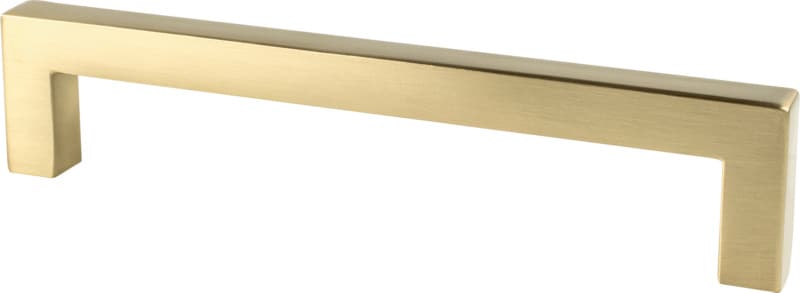 5-1/16" Square Pull, Satin Champagne