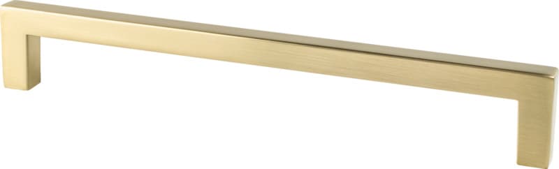 7-9/16" Square Pull, Satin Champagne