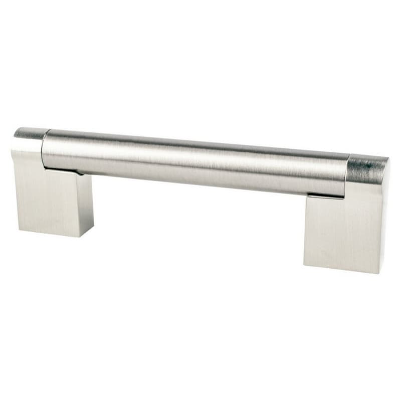 3-25/32" Contemporary Advantage Three Bar Pull, Brushed Nickel