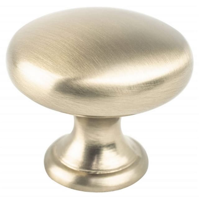 1-1/4" Advantage-4 Wide Round Knob, Champagne