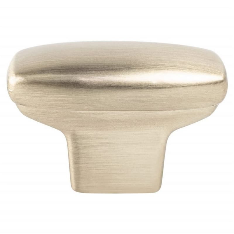 1-7/16" Advantage-1 Rounded Rectangle Knob, Champagne