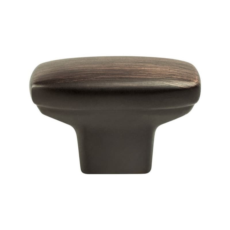 1-7/16" Advantage-1 Rounded Rectangle Knob, Verona Bronze