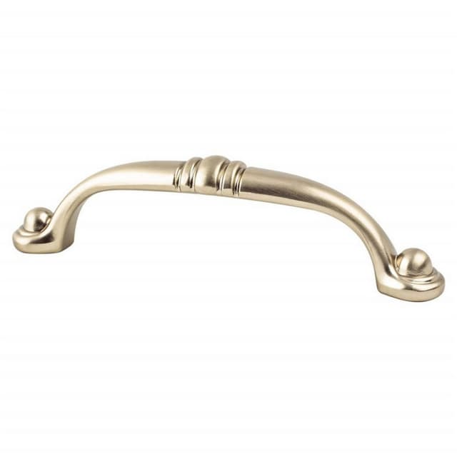 3-25/32" Transitional Advantage Three Handle Pull, Champagne