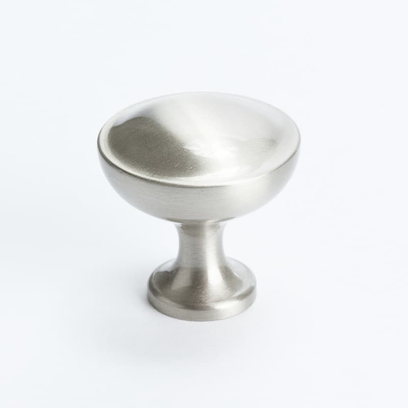 1-3/16" Echo Mushroom Knob, Brushed Nickel