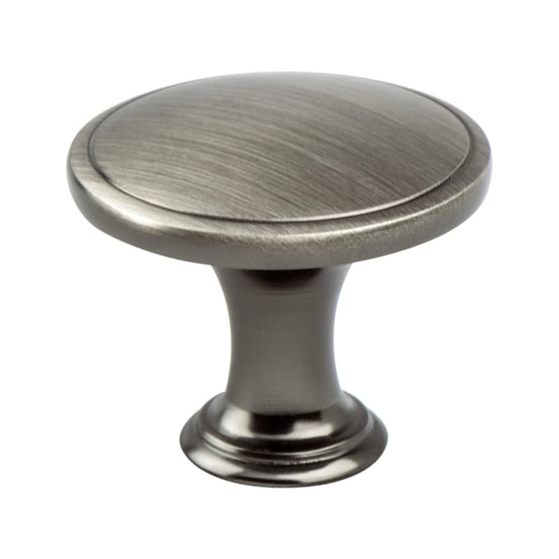 1-1/4" Oasis Mushroom Knob, Brushed Tin