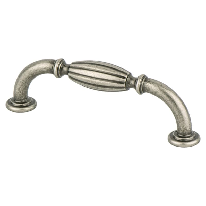 96mm Advantage Plus-5 Handle Pull, Weathered Nickel