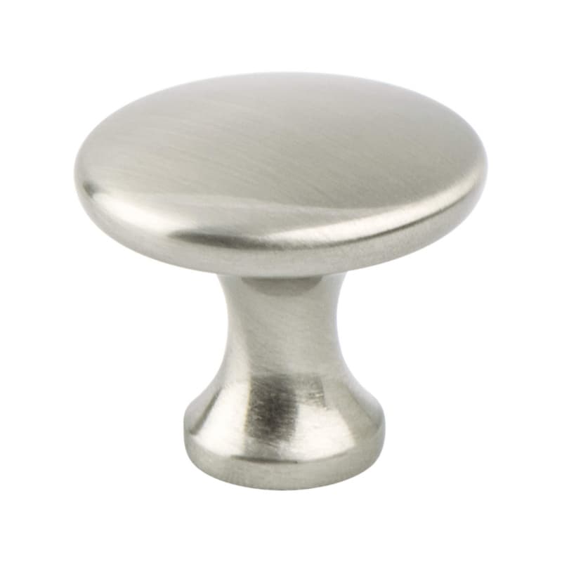29mm Advantage Plus-7 Round Knob, Brushed Nickel