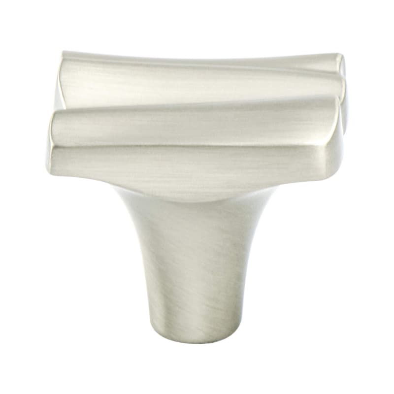 1-5/16" Puritan Rectangle Knob, Brushed Nickel