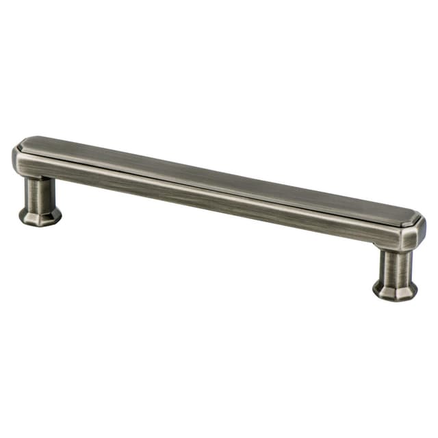 128mm Harmony Bar Pull, Vintage Nickel, 5-11/16" Length