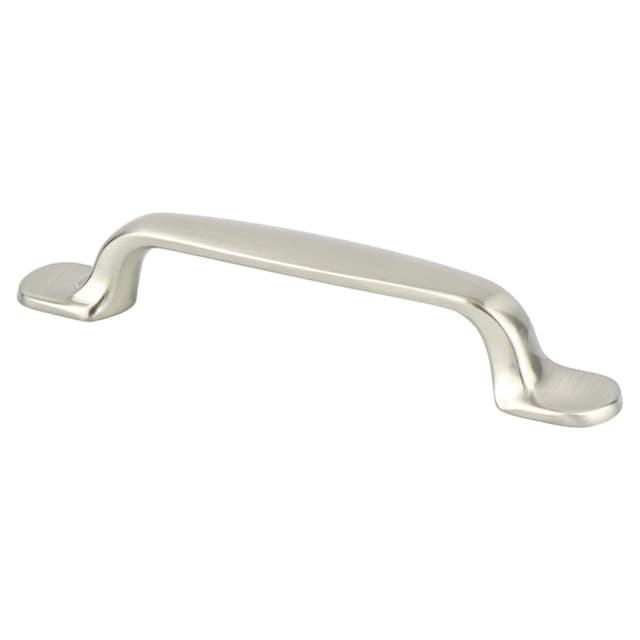 96mm Euro Moderno Handle Pull, Brushed Nickel