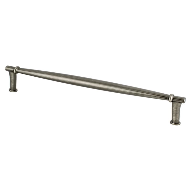 224mm Dierdra Bar Pull, Vintage Nickel, 9-1/2" Length