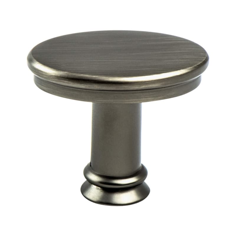 1-7/16" Dierdra Oval Knob, Vintage Nickel