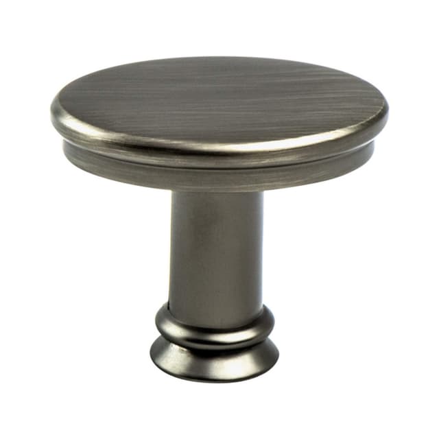 1-7/16" Dierdra Oval Knob, Vintage Nickel