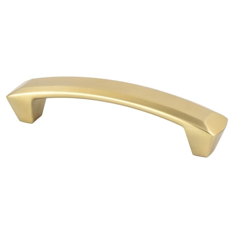 96mm Laura Handle Pull, Modern Brushed Gold