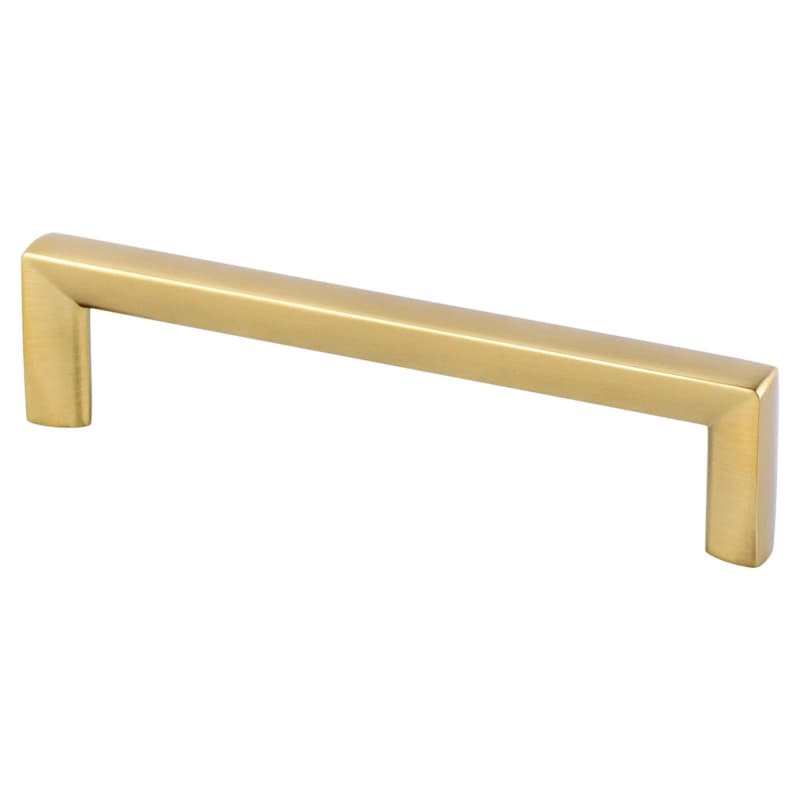 128mm Metro Bar Pull, Modern Brushed Gold