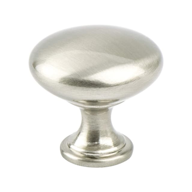 1-3/16" Reprise Round Knob, Brushed Nickel