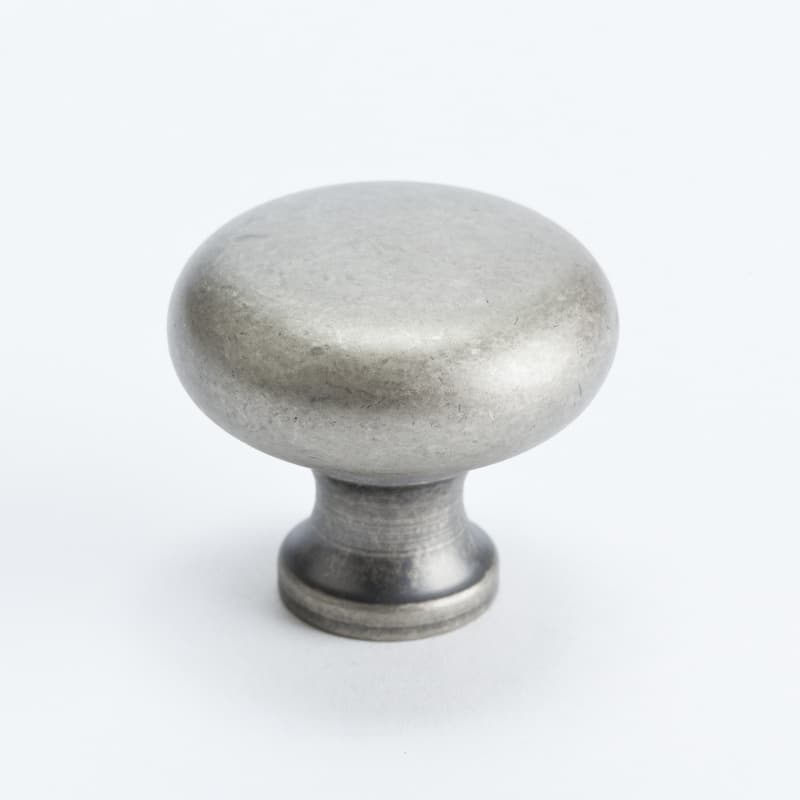 1-3/16" American Classics Round Knob, Weathered Nickel
