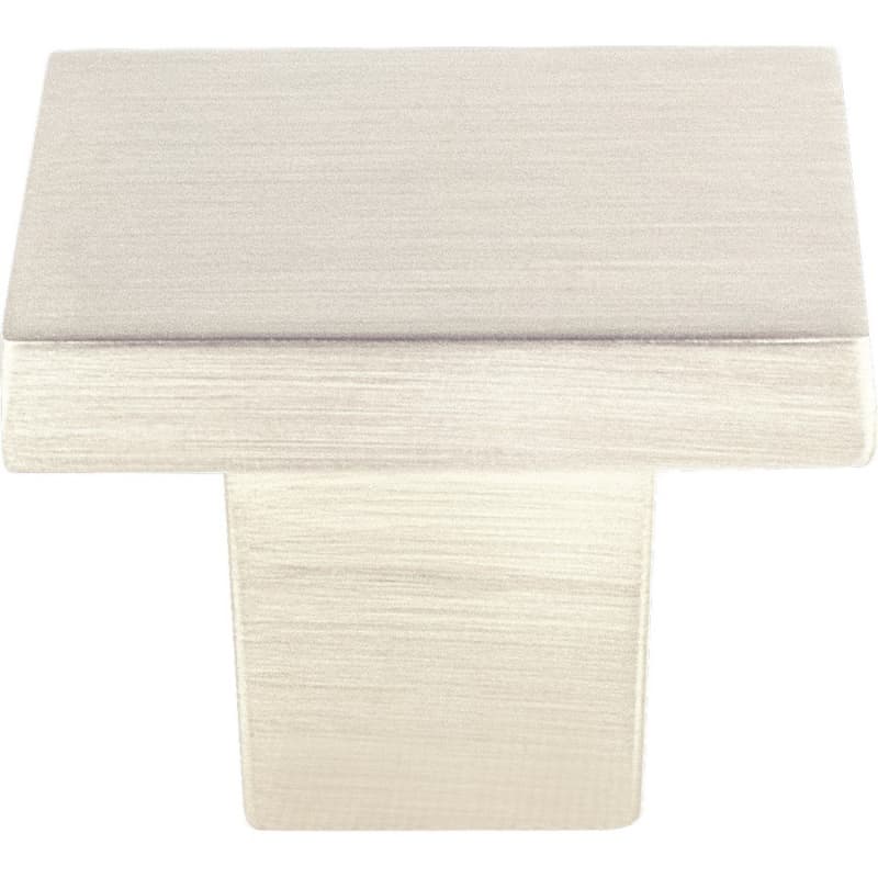 1-5/32" Mod Square Knob, Satin Nickel