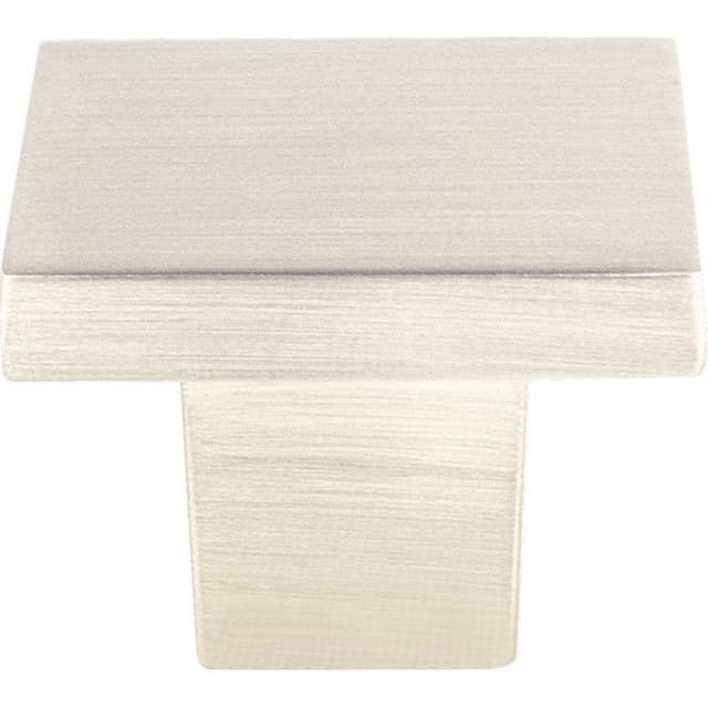 1-5/32" Mod Square Knob, Satin Nickel