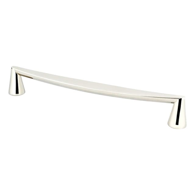 224mm Domestic Bliss Handle Pull, Polished Nickel