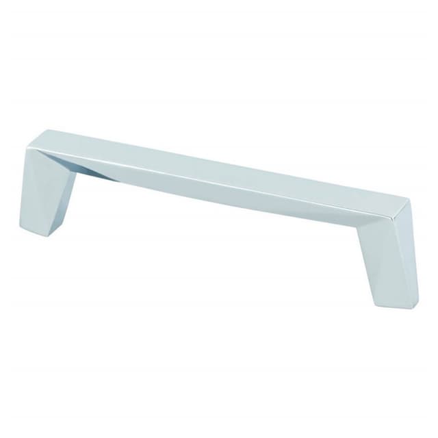 96mm Swagger Cabinet Pull, Polished Chrome