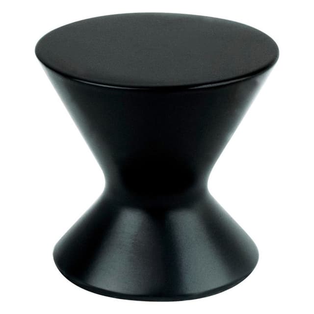 1-3/16" Domestic Bliss Knob, Matte Black