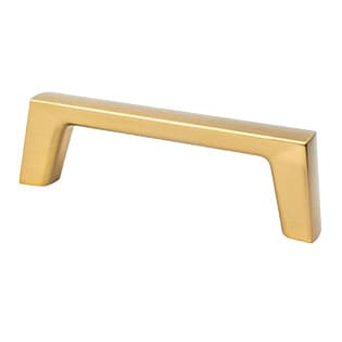 3-25/32" Brookridge Handle Pull, Modern Brushed Gold