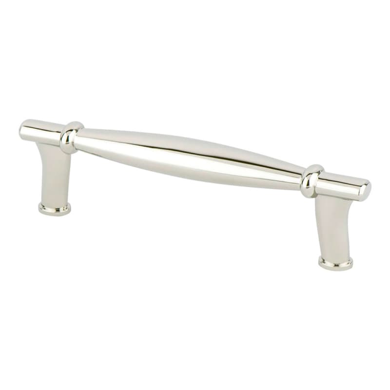 96mm Dierdra Handle Pull, Polished Nickel