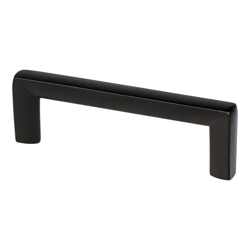 96mm Metro Decorative Bar Pull, Matte Black